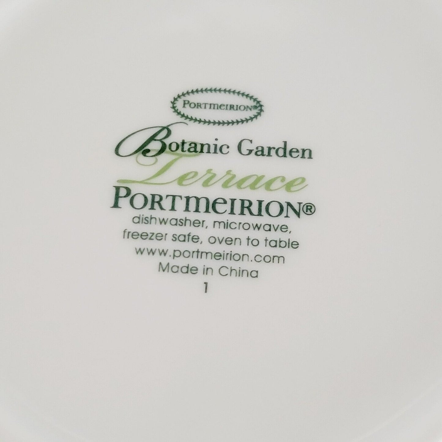 Portmeirion Botanic Garden Terrace Jasmine Cereal Bowl