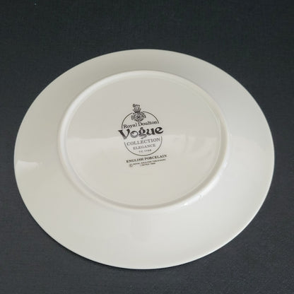 Royal Doulton "Elegance" Bread Plate, Set of 2, Vogue Collection, c.1980s England