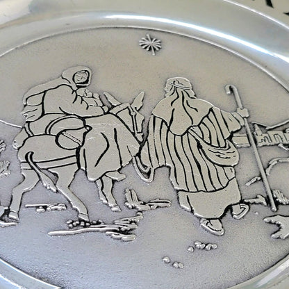 Wilton Peace On Earth 1982 Pewter Annual Plate