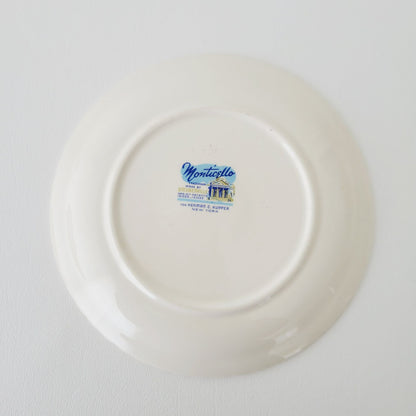 Steubenville Monticello Bread Plate Set of 2, c.1940s, Made in USA