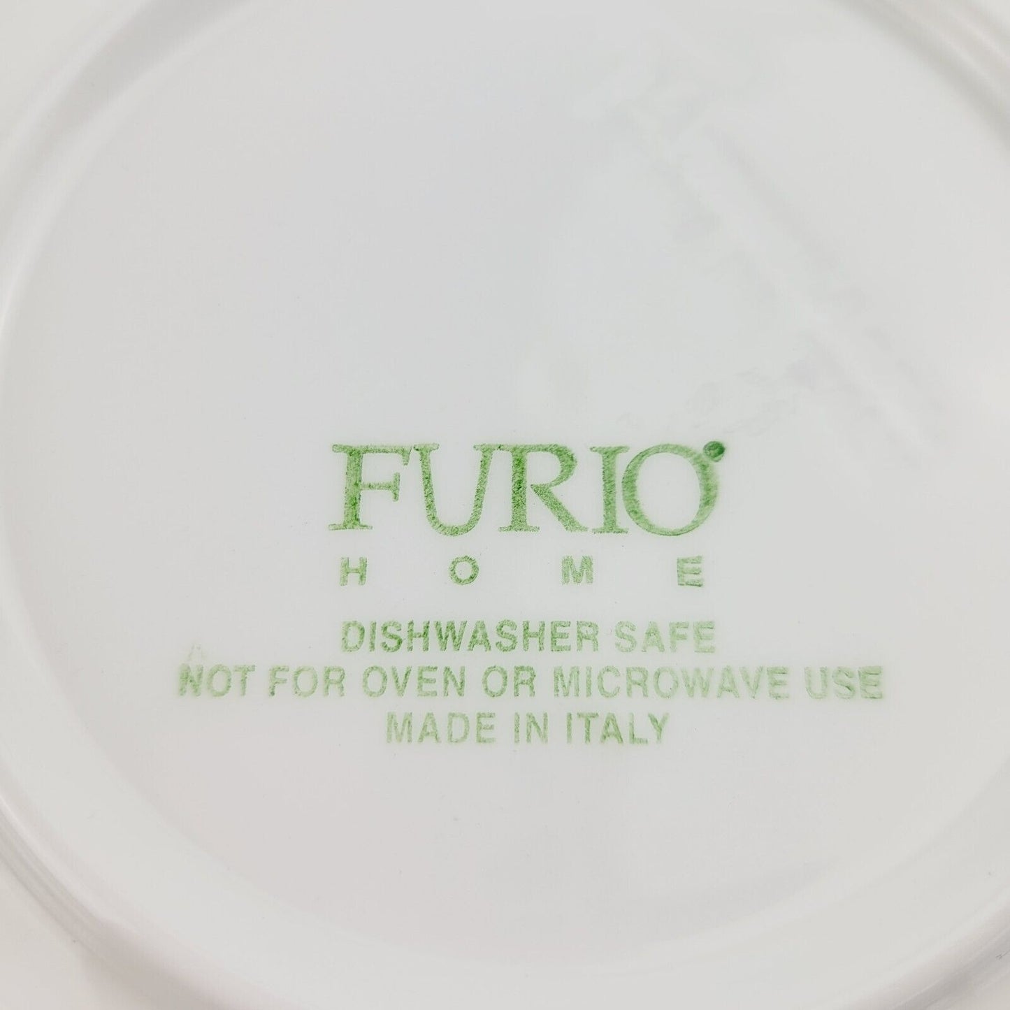 Furio Blue Floral Salad Plate, Made in Italy