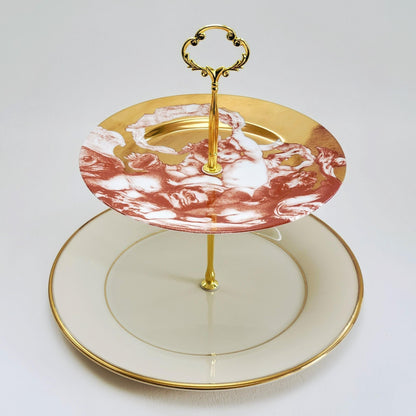 Cherub Tiered Dessert Stand