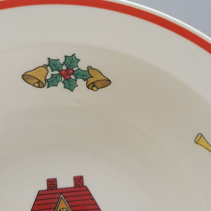Jamestown The Joy of Christmas Cereal Bowl, Set of 2