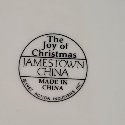 Jamestown The Joy of Christmas Cereal Bowl, Set of 2