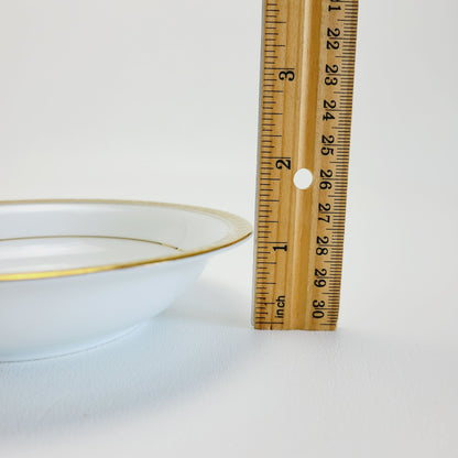 Noritake Richmond Berry Dessert Bowl Set of 2, Gold Etched Trim