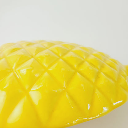 Red Wing Pottery Pineapple Ceramic Serving Dish With Lid, c.1940s USA