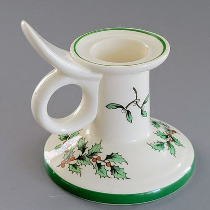 Spode Christmas Tree Candlestick Holder, c.1976-89 England