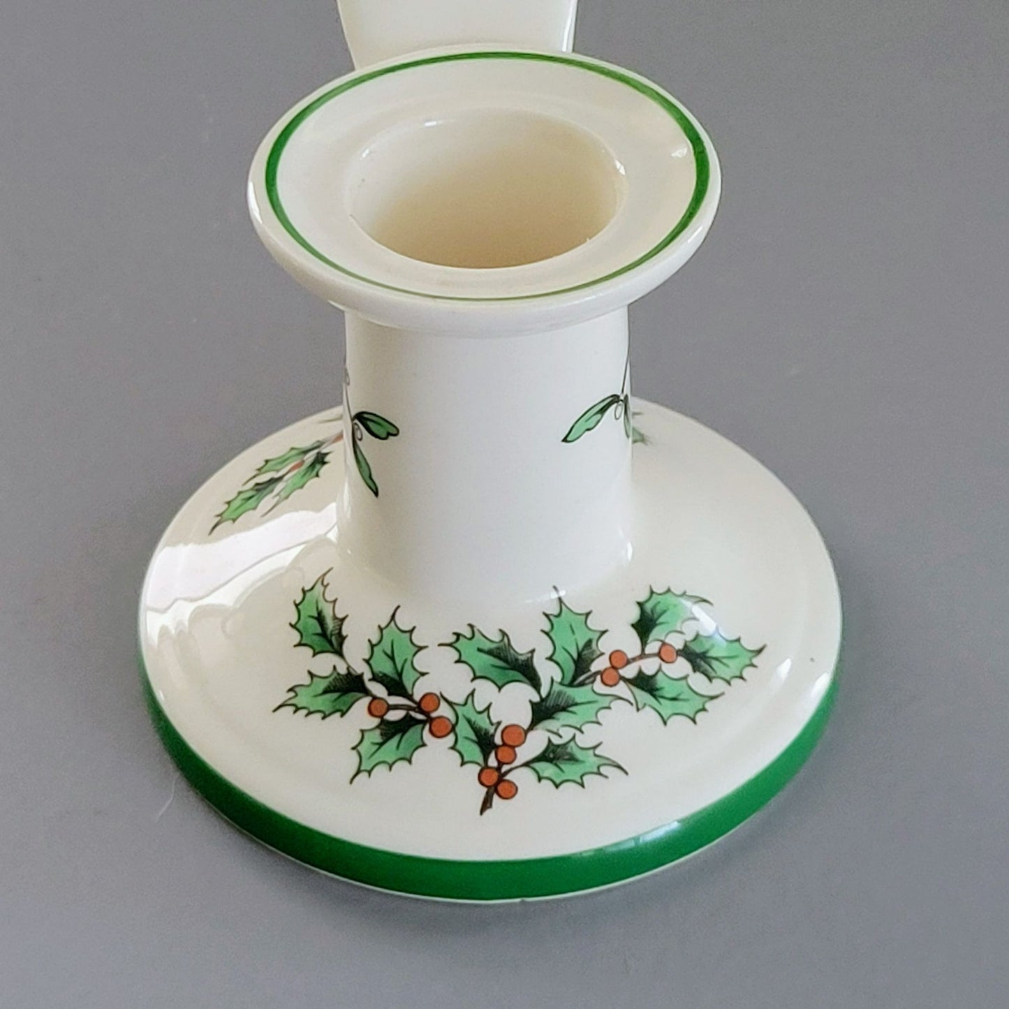 Spode Christmas Tree Candlestick Holder, c.1976-89 England