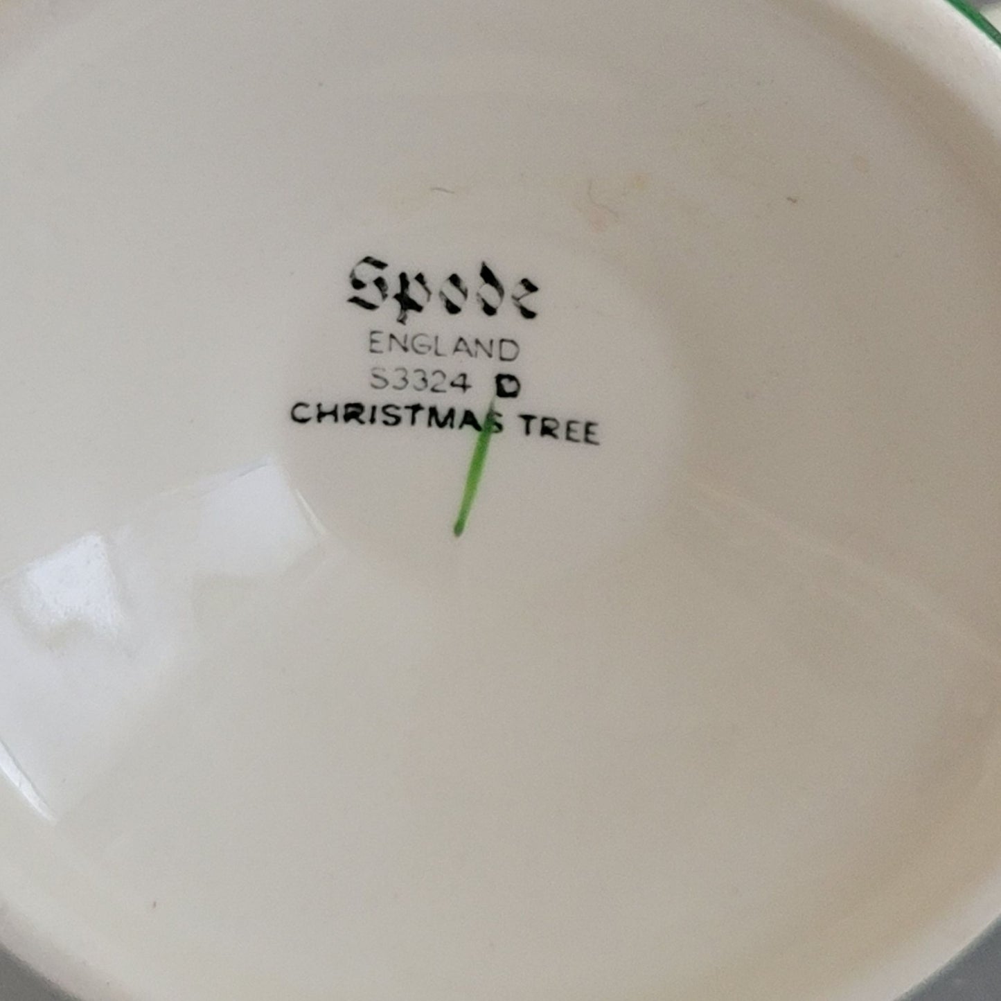 Spode Christmas Tree Candlestick Holder, c.1976-89 England