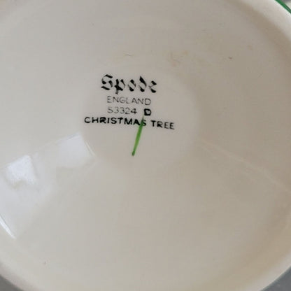 Spode Christmas Tree Candlestick Holder, c.1976-89 England