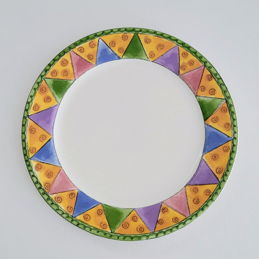 Sango The Sweet Shoppe Marzipan Dinner Plate, c.1999-2002