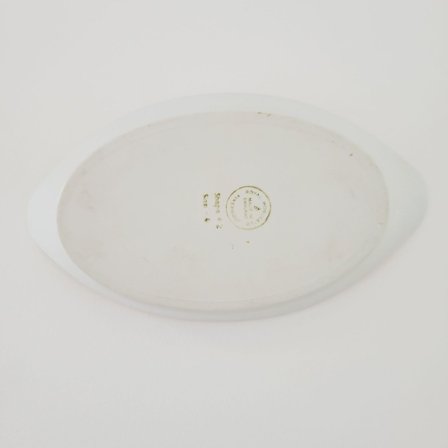Royal Worcester #8 STRAWBERRY FAIR Oval Baking Dish