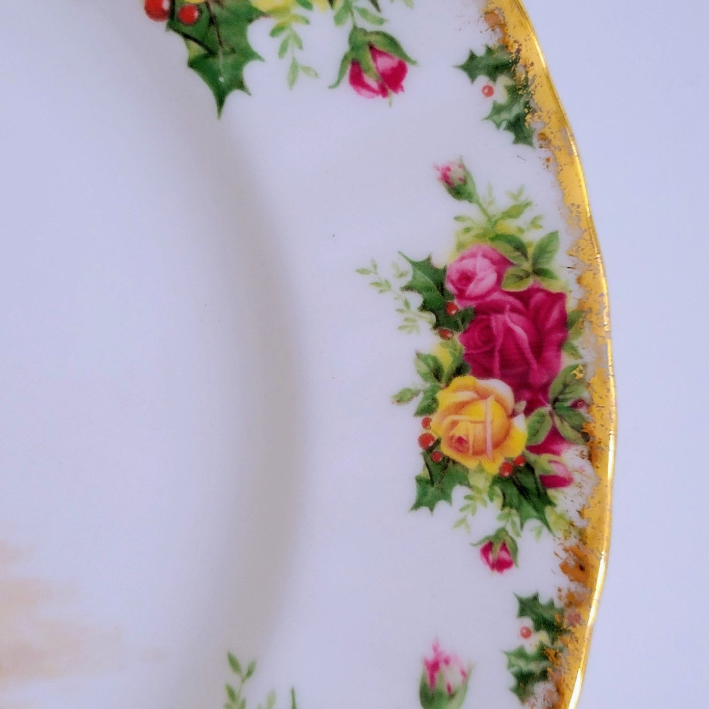 Royal Albert Christmas Magic Salad Plate, England c.1990s