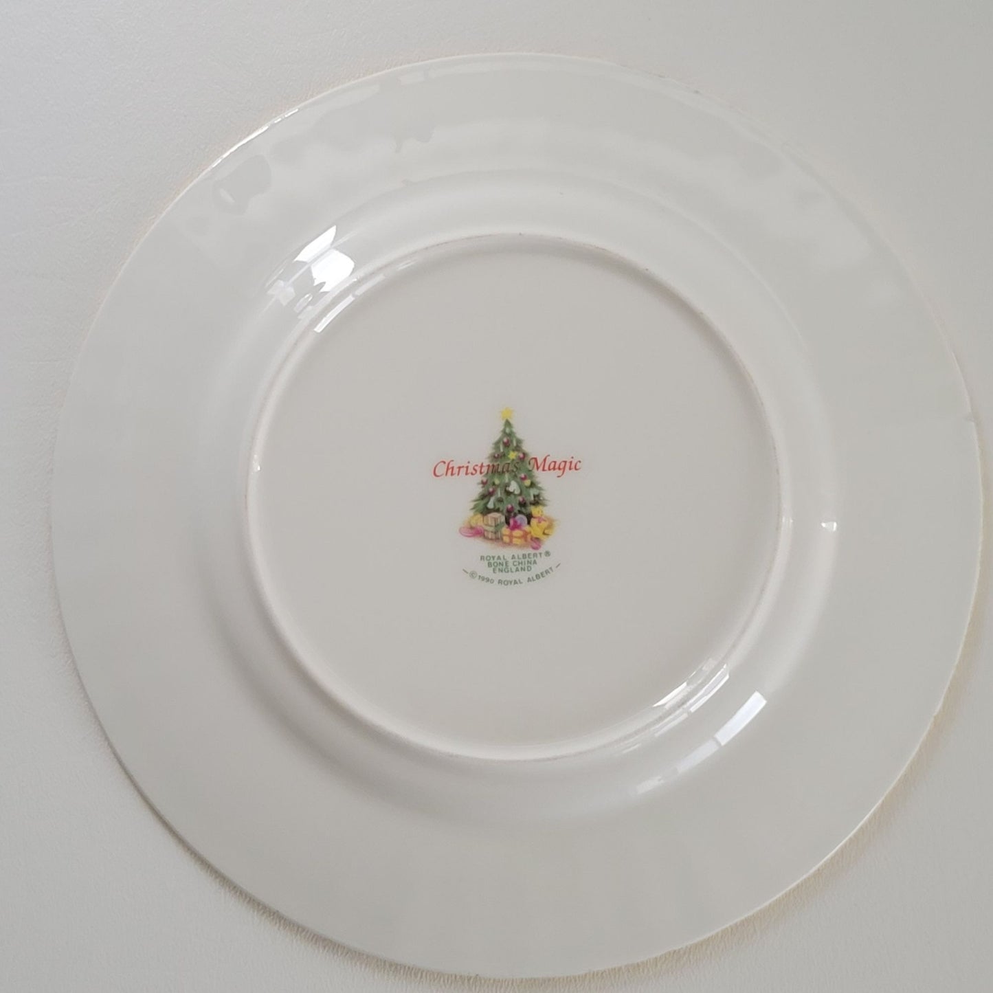 Royal Albert Christmas Magic Salad Plate, England c.1990s