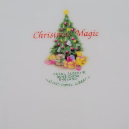 Royal Albert Christmas Magic Salad Plate, England c.1990s