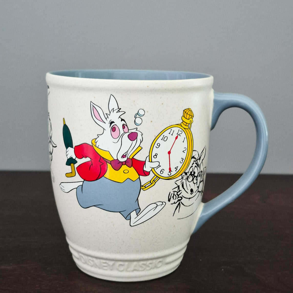 Disney Store Alice in Wonderland White Rabbit Coffee Mug