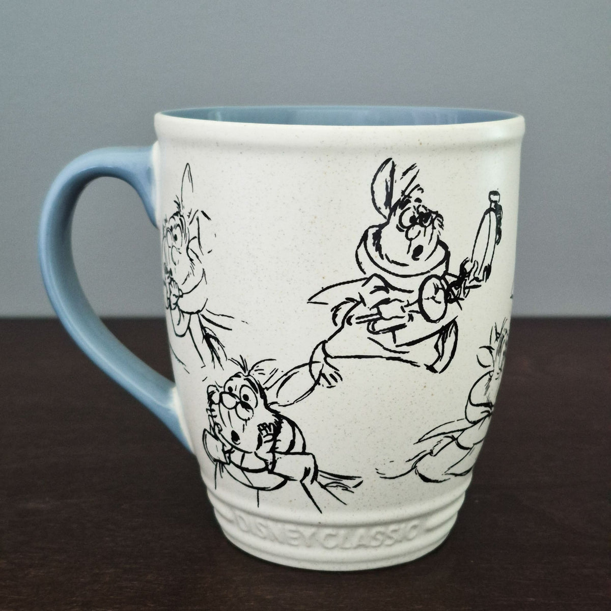 Disney Store Alice in Wonderland White Rabbit Coffee Mug