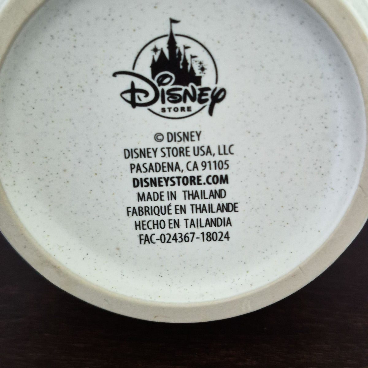 Disney Store Alice in Wonderland White Rabbit Coffee Mug