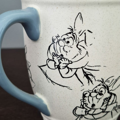 Disney Store Alice in Wonderland White Rabbit Coffee Mug