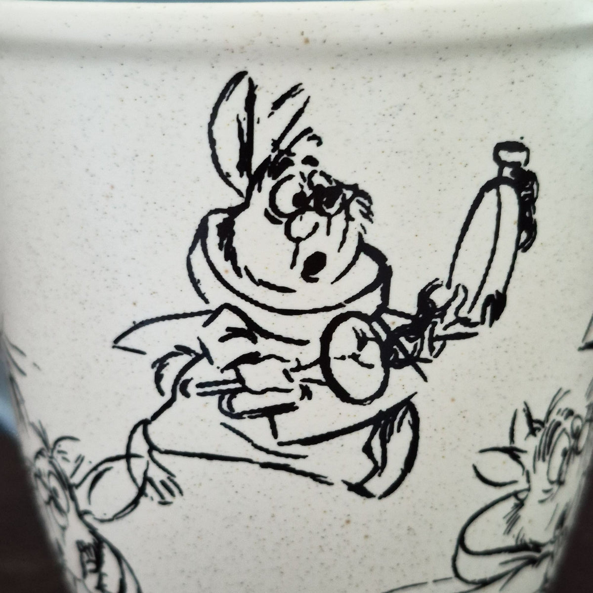 Disney Store Alice in Wonderland White Rabbit Coffee Mug