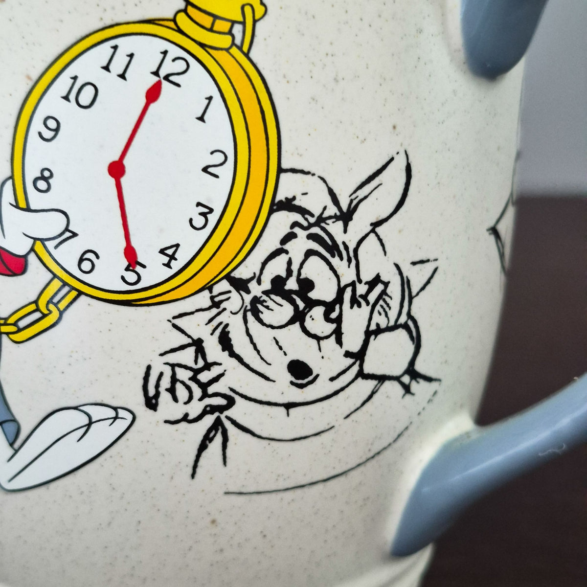 Disney Store Alice in Wonderland White Rabbit Coffee Mug