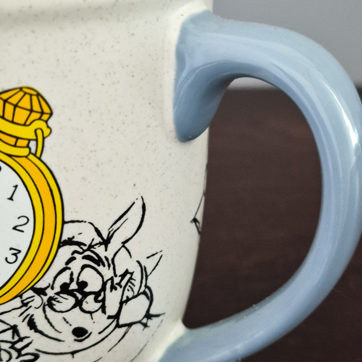 Disney Store Alice in Wonderland White Rabbit Coffee Mug