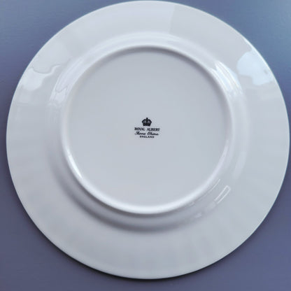 Rare Royal Albert Fruit & Floral Salad Plate, c.1950s England