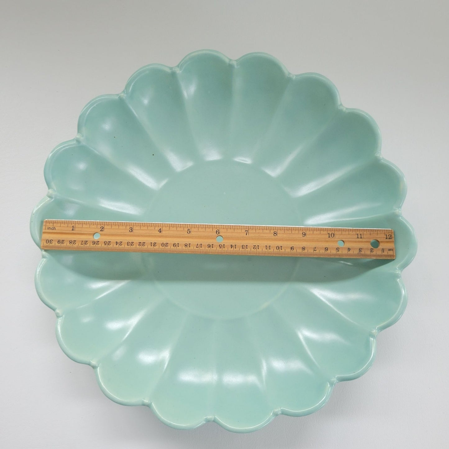 Haeger Pottery 13" Serving Platter / Console Bowl, USA Made