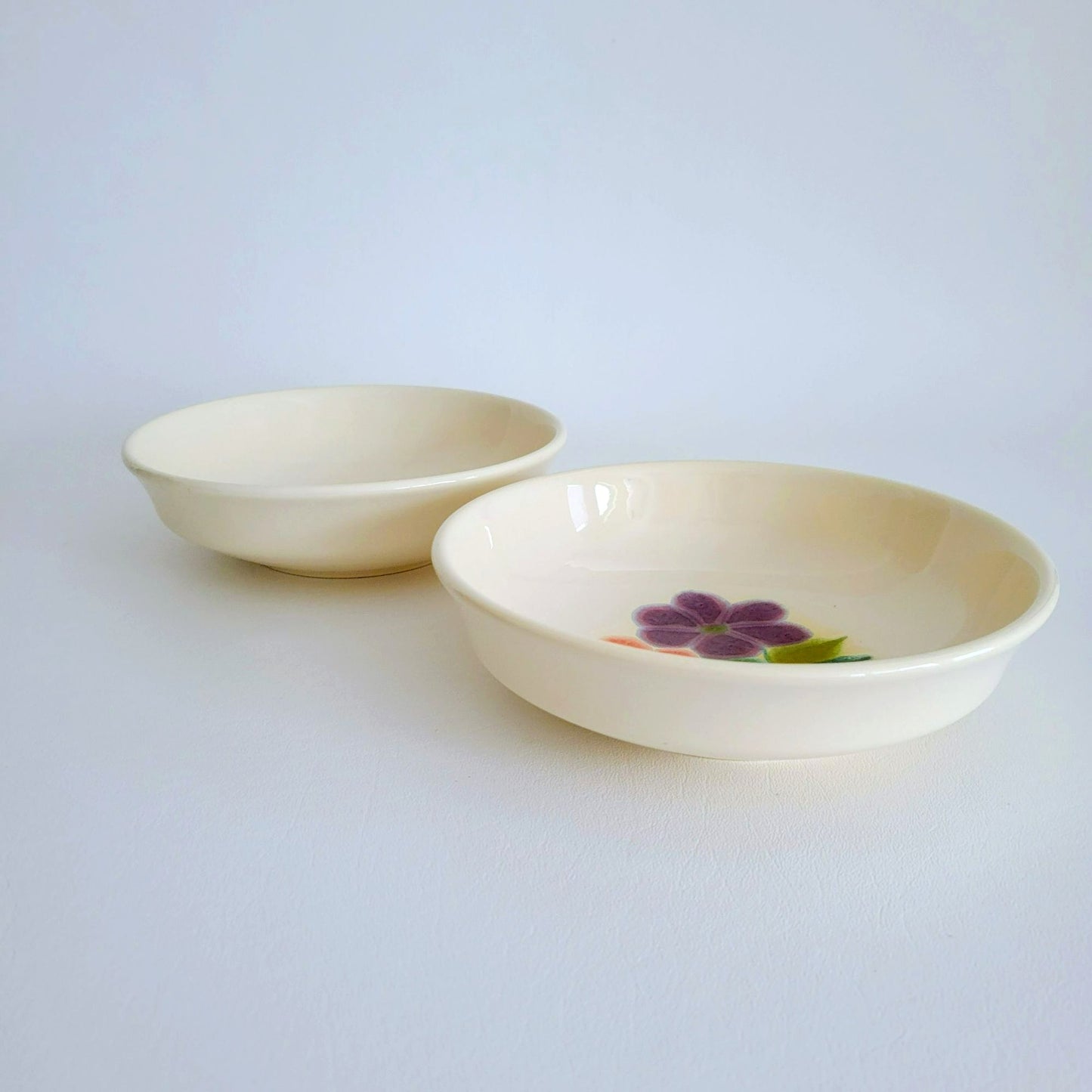 Franciscan Floral Cereal Bowl, Set of 2, c.1970s USA