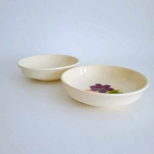 Franciscan Floral Cereal Bowl, Set of 2, c.1970s USA