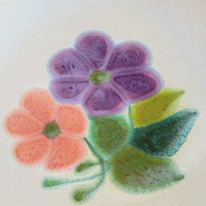 Franciscan Floral Cereal Bowl, Set of 2, c.1970s USA