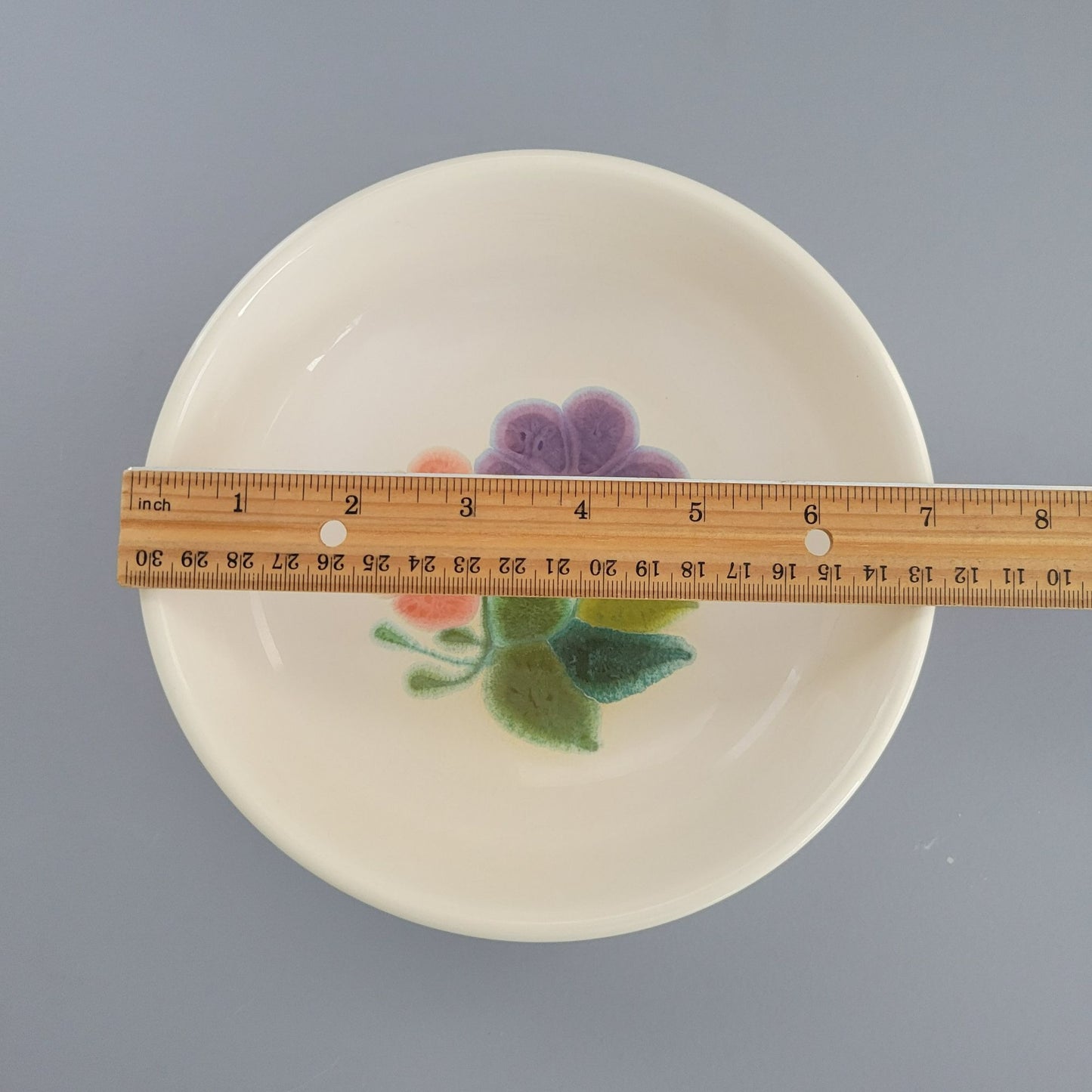 Franciscan Floral Cereal Bowl, Set of 2, c.1970s USA