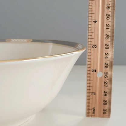 Lenox McKinley Round Serving Bowl, Presidential Collection, USA Made