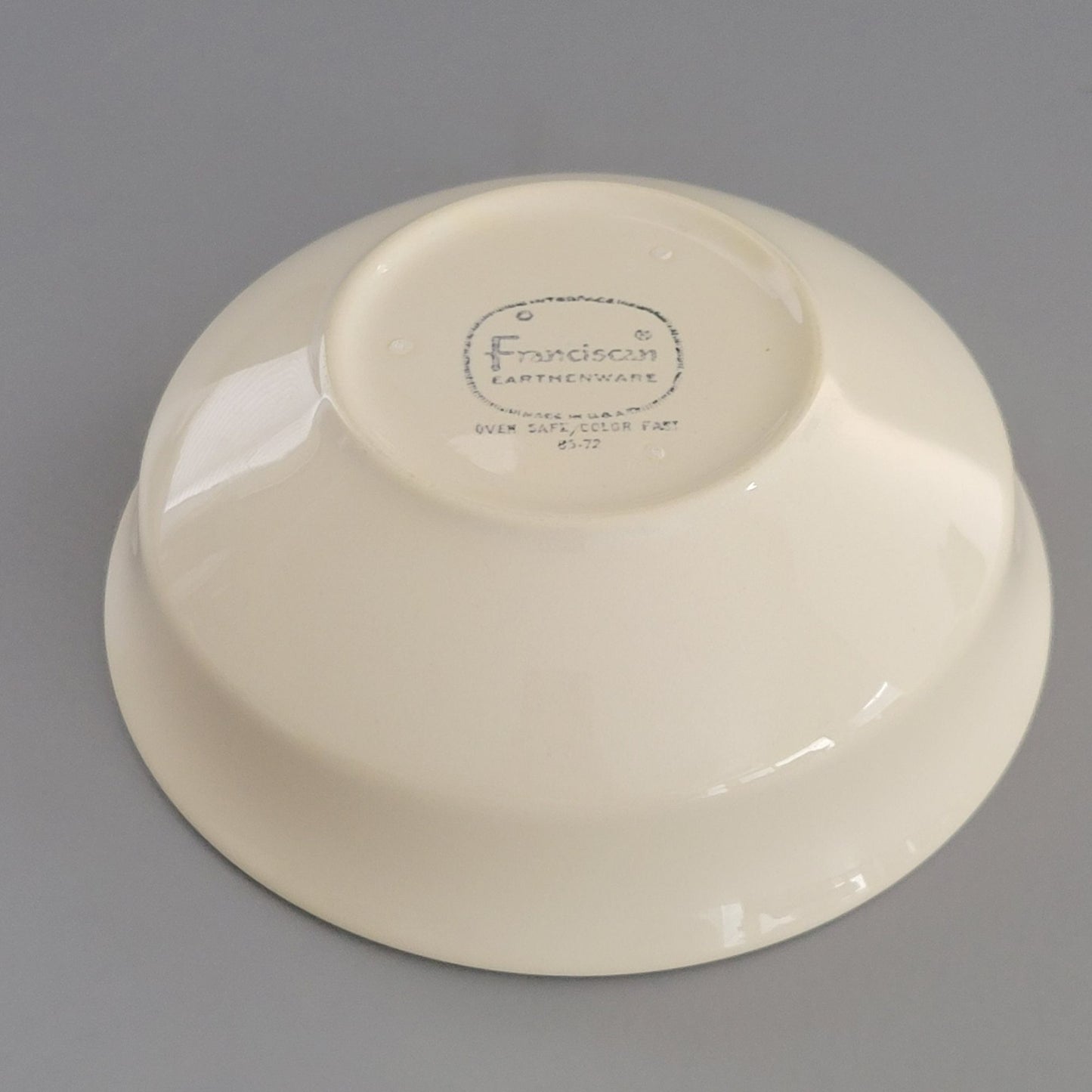 Franciscan Floral Berry Dessert Bowl, c.1970s USA