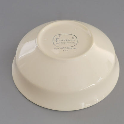 Franciscan Floral Berry Dessert Bowl, c.1970s USA