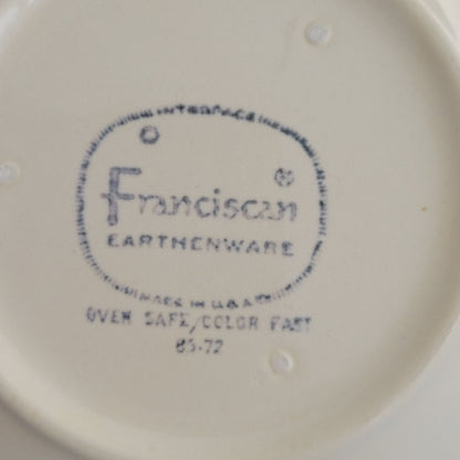 Franciscan Floral Berry Dessert Bowl, c.1970s USA