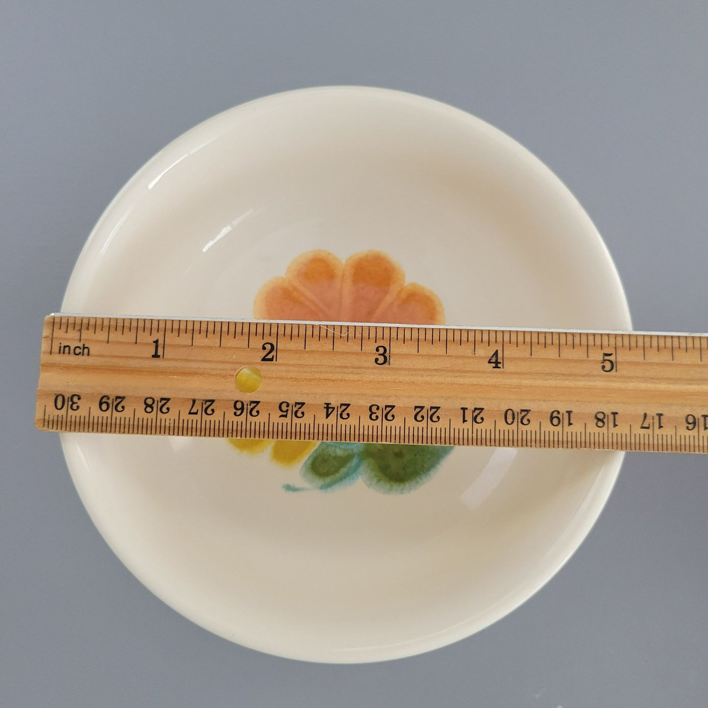 Franciscan Floral Berry Dessert Bowl, c.1970s USA