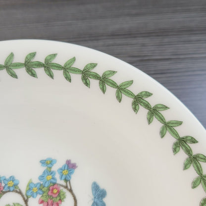 Portmeirion Botanic Garden Forget Me Not  7" All Purpose Bowl, Made in England