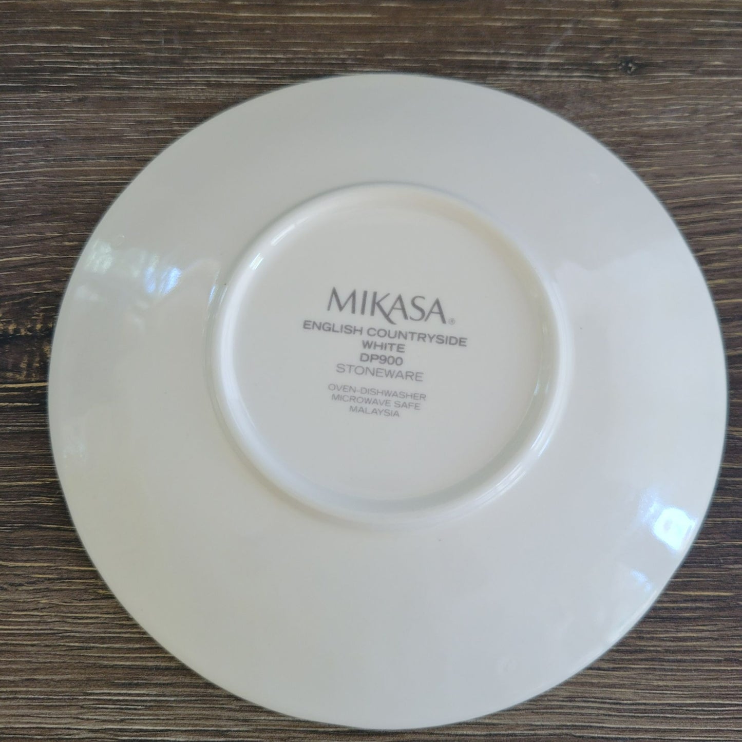 English Countryside White Bread Plate, Set of 2