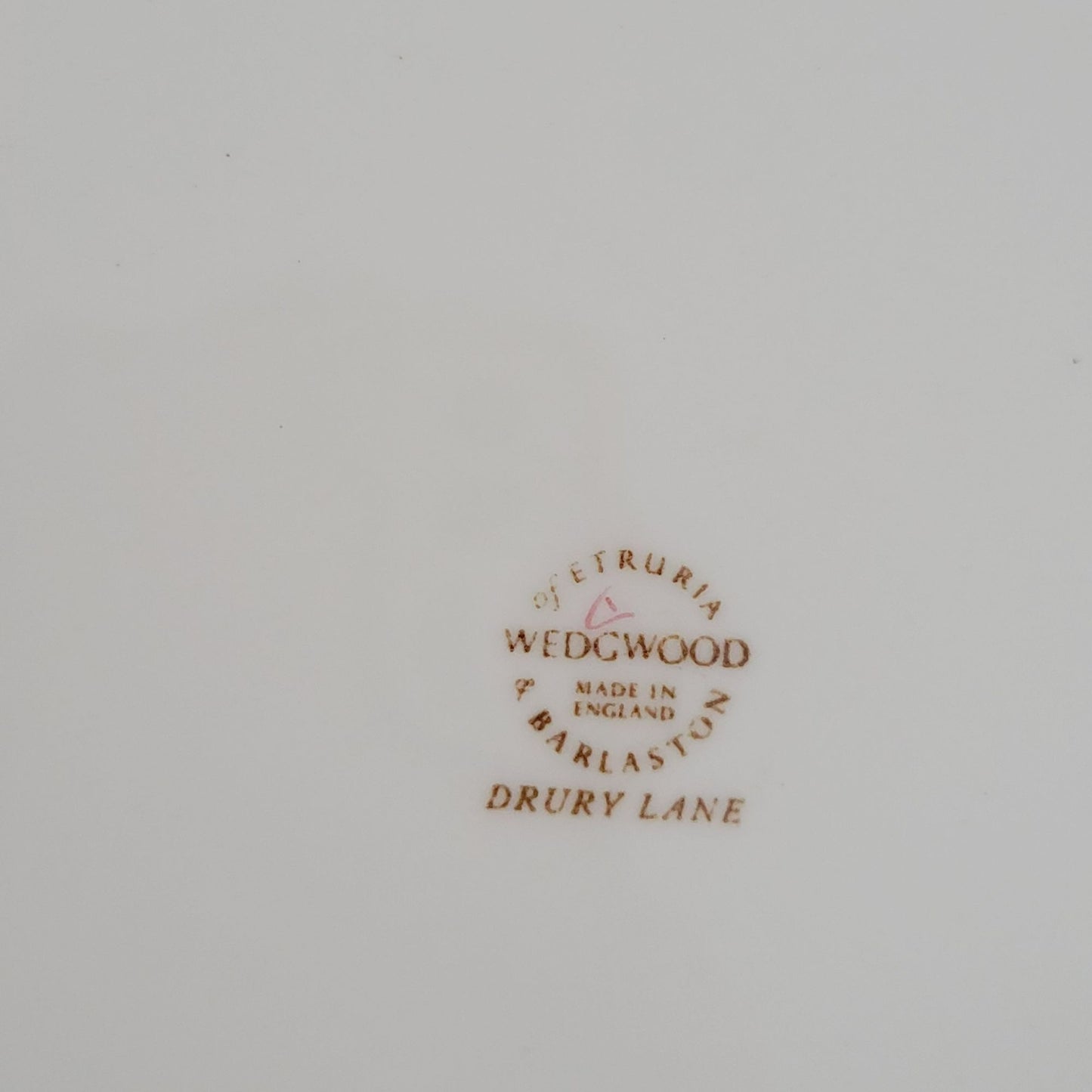 Wedgwood Drury Lane Dinner Plate, c.1962-69 England