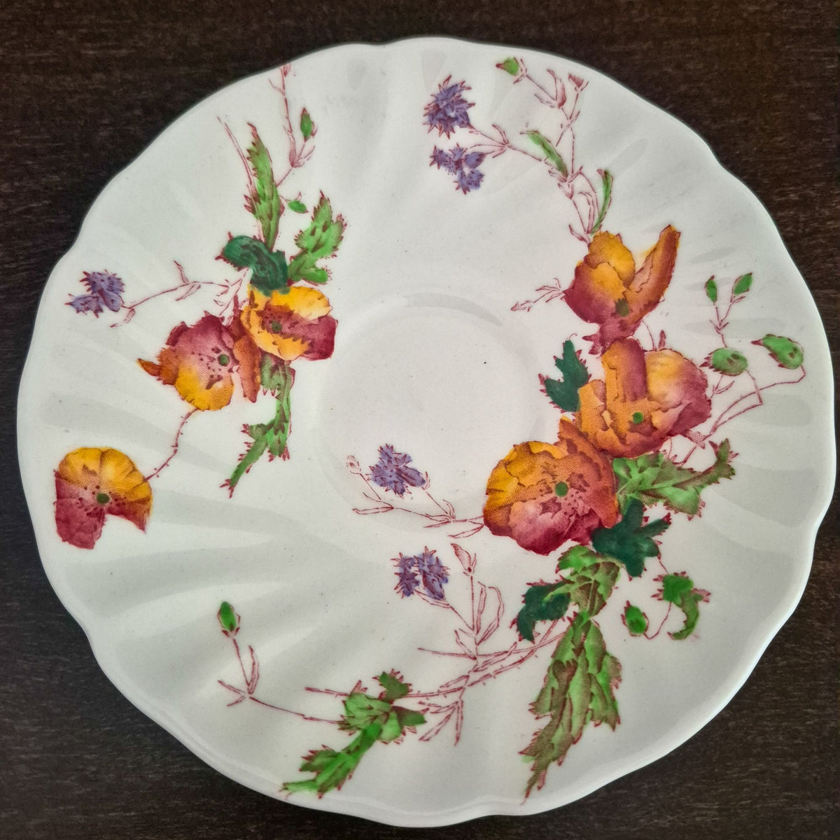 Royal Doulton "Sherborne" Teacup & Saucer-2 Sets, c.1938-61 Engalnd