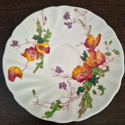 Royal Doulton "Sherborne" Teacup & Saucer-2 Sets, c.1938-61 Engalnd