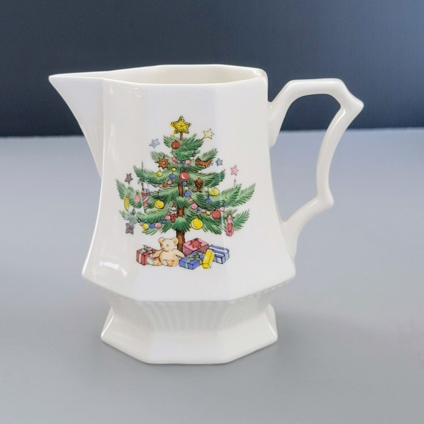 Nikko Christmastime Classic Collection Creamer & Sugar c.1979-83