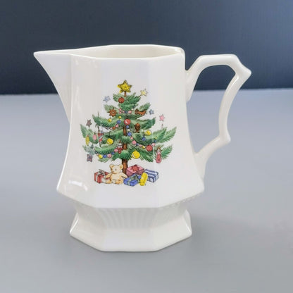 Nikko Christmastime Classic Collection Creamer & Sugar c.1979-83