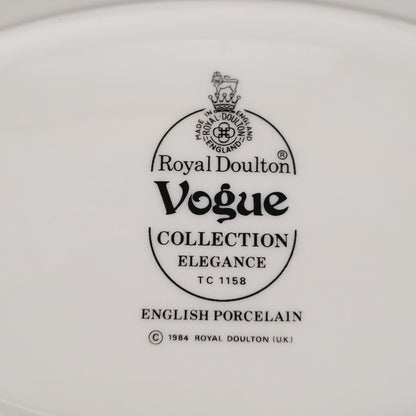 Royal Doulton Elegance Oval Vegetable Bowl, c.1980s England