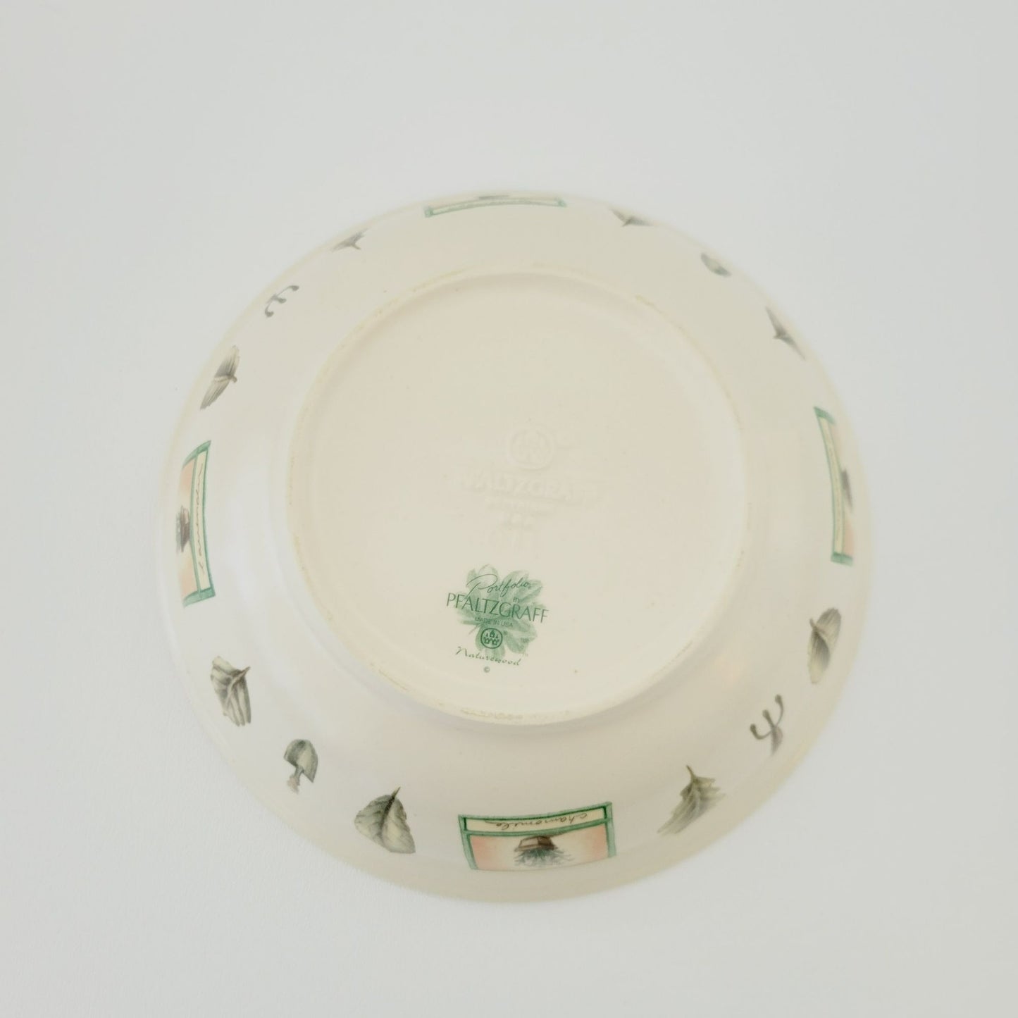 Pfaltzgraff Naturewood 8" Vegetable Bowl, USA Made Stoneware