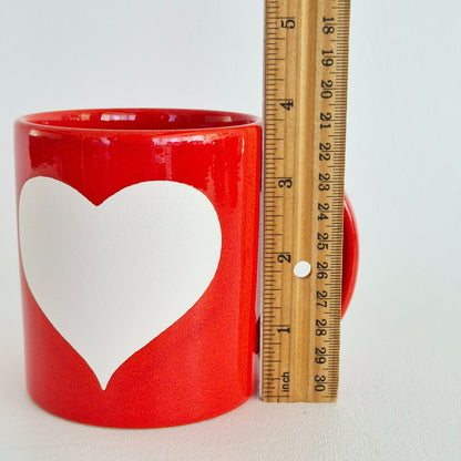 Waechtersbach Red Heart Mug, W. Germany Mark