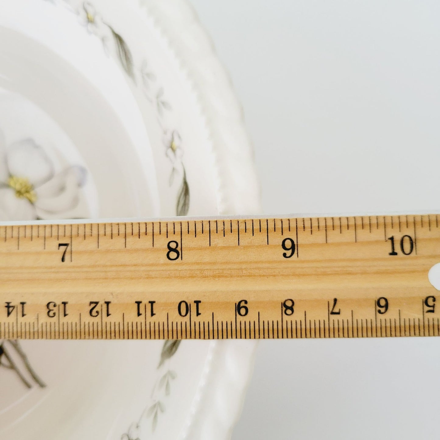 Steubenville Monticello Round Serving Bowl, c.1940s, Made in USA