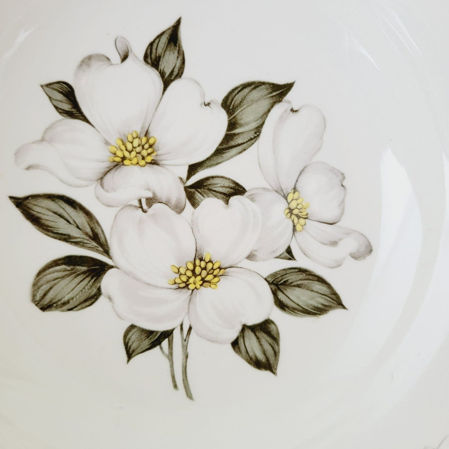 Steubenville Monticello Round Serving Bowl, c.1940s, Made in USA