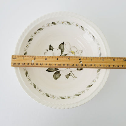 Steubenville Monticello Round Serving Bowl, c.1940s, Made in USA